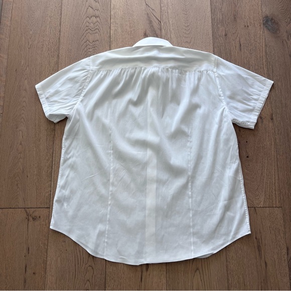 Theory Men’s stretch cotton short sleeve shirt. Excellent condition. Size Large - Picture 6 of 7
